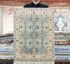 Hereke Rug Small Oriental Blue Hand Knotted Silk Rug 2×2.8ft - Premium  from 𝐵𝑒𝓈𝓉 𝒟𝑒𝒸𝑜𝓇𝓏 - Just $840! Shop now at 𝐵𝑒𝓈𝓉 𝒟𝑒𝒸𝑜𝓇𝓏