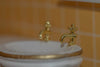 Modern antique brass bathroom faucets