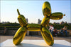 Gold Balloon Dog Statue