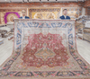 Oriental Carpet Luxury Handmade Silk Room Carpet 8x10ft - Premium  from 𝐵𝑒𝓈𝓉 𝒟𝑒𝒸𝑜𝓇𝓏 - Just $6995! Shop now at 𝐵𝑒𝓈𝓉 𝒟𝑒𝒸𝑜𝓇𝓏