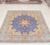 Persian Rug Hand Knotted Square Silk Rugs Online Villa Carpet 9x9ft