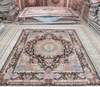 Persian Rug Handmade Silk Classic Floral Oriental Carpet 9x12ft