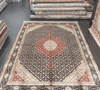 Oriental Persian Carpet Hand Woven Silk Rug 10x14ft - Premium  from 𝐵𝑒𝓈𝓉 𝒟𝑒𝒸𝑜𝓇𝓏 - Just $8950! Shop now at 𝐵𝑒𝓈𝓉 𝒟𝑒𝒸𝑜𝓇𝓏