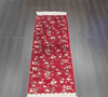 Hereke Rug Runner Red Floral Handmade Silk Rug Runner 2x6ft - Premium  from 𝐵𝑒𝓈𝓉 𝒟𝑒𝒸𝑜𝓇𝓏 - Just $1800! Shop now at 𝐵𝑒𝓈𝓉 𝒟𝑒𝒸𝑜𝓇𝓏