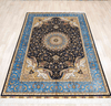 Persian Rug Bule Hand Woven Rug Silk Oriental Villa Carpet 6x9ft - Premium  from 𝐵𝑒𝓈𝓉 𝒟𝑒𝒸𝑜𝓇𝓏 - Just $3646! Shop now at 𝐵𝑒𝓈𝓉 𝒟𝑒𝒸𝑜𝓇𝓏