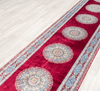 Load image into Gallery viewer, Persian Rug Red Hallway Handmade Silk Rug Runner 3x20ft