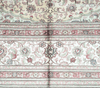 Handmade Silk Beige Rug Oriental Persian Carpet 10x14ft