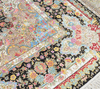 Persian Rug Handmade Silk Classic Floral Oriental Carpet 9x12ft