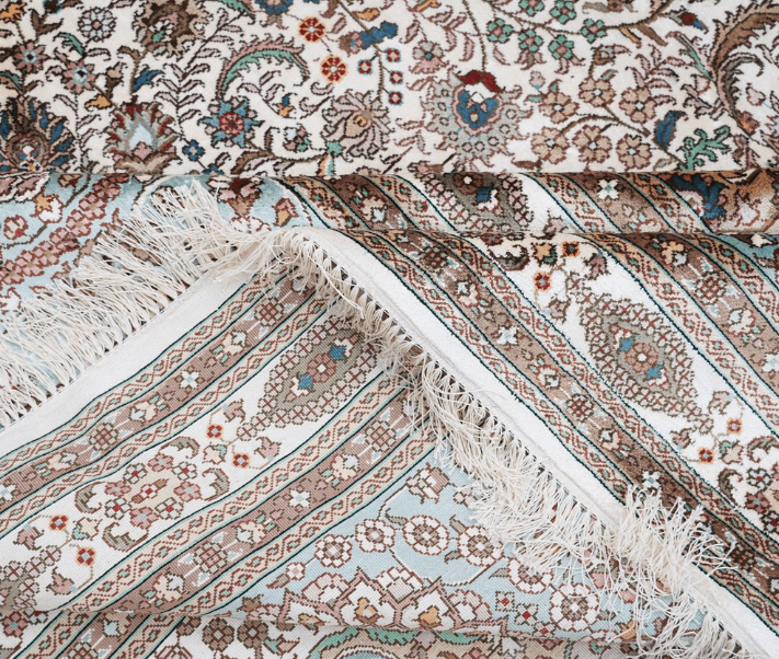 Oversized Traditional Carpet Handmade Beige Silk Classic Carpet 12x18ft - Premium  from 𝐵𝑒𝓈𝓉 𝒟𝑒𝒸𝑜𝓇𝓏 - Just $14870! Shop now at 𝐵𝑒𝓈𝓉 𝒟𝑒𝒸𝑜𝓇𝓏