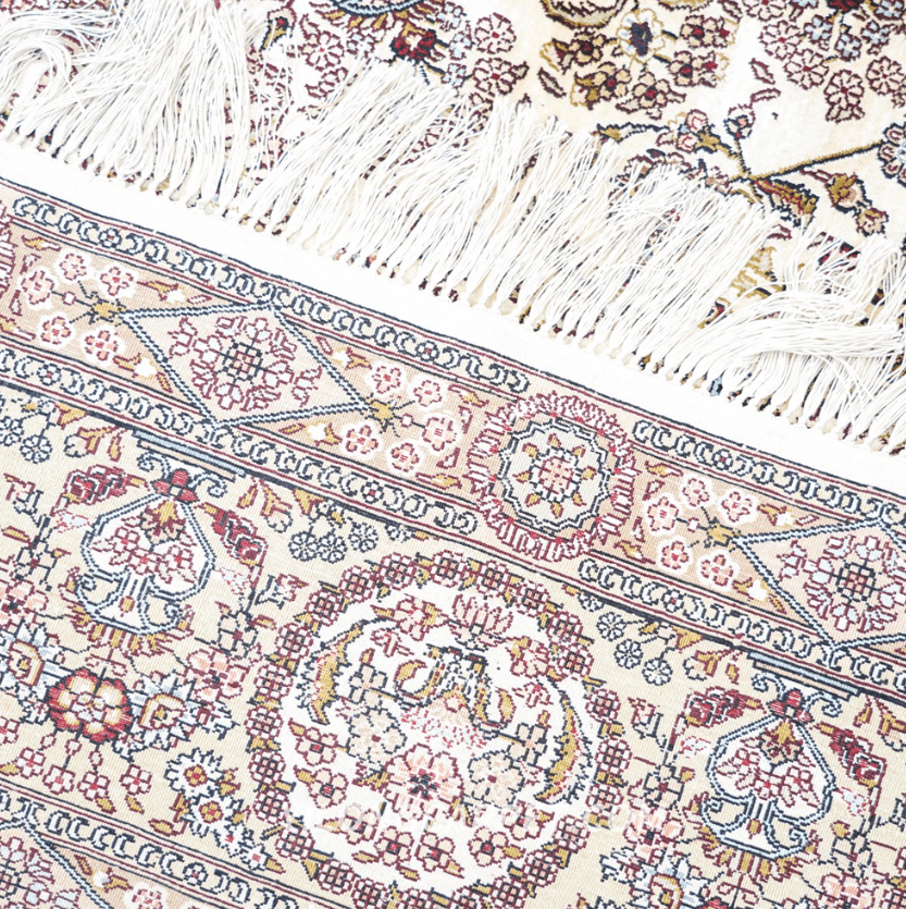 Antique Handmade Persian Rug Silk Oriental Area Carpet 6x9ft - Premium  from 𝐵𝑒𝓈𝓉 𝒟𝑒𝒸𝑜𝓇𝓏 - Just $3646! Shop now at 𝐵𝑒𝓈𝓉 𝒟𝑒𝒸𝑜𝓇𝓏
