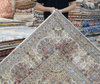 Load image into Gallery viewer, Persian Rug Handmade Beige Silk Classic Oriental Carpet Colletion 9x12ft