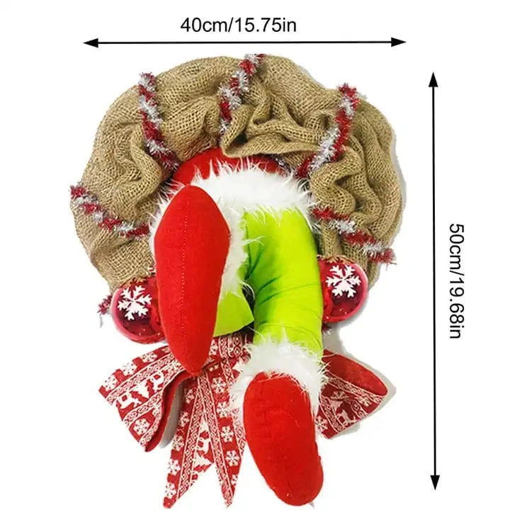 2023 New Fashion Design Large Christmas Decoration Ornament Thief Garland Door Decoration For Christmas - Premium Christmas ornaments from Best Decorz - Just $10! Shop now at 𝐵𝑒𝓈𝓉 𝒟𝑒𝒸𝑜𝓇𝓏