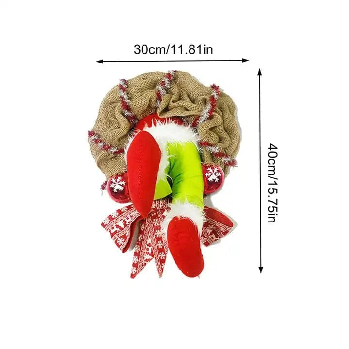 2023 New Fashion Design Large Christmas Decoration Ornament Thief Garland Door Decoration For Christmas - Premium Christmas ornaments from Best Decorz - Just $10! Shop now at 𝐵𝑒𝓈𝓉 𝒟𝑒𝒸𝑜𝓇𝓏