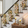 Christmas Stair Garland Stair Decoration Ornament Christmas Nordic Home Scene Arrangement Christmas - Premium Christmas ornaments from Best Decorz - Just $15.98! Shop now at 𝐵𝑒𝓈𝓉 𝒟𝑒𝒸𝑜𝓇𝓏