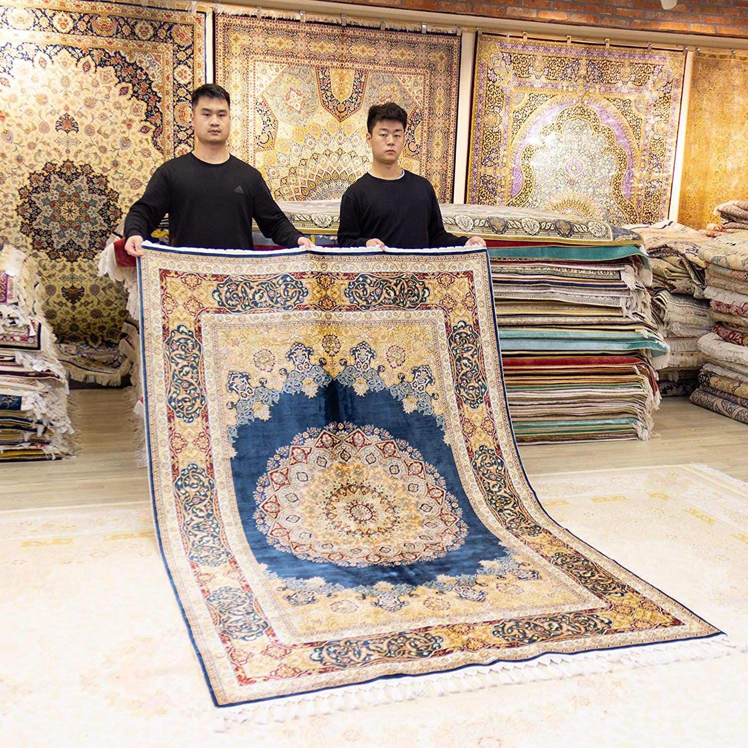 Blue Persian Rugs: A Timeless Elegance