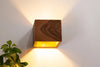 Load image into Gallery viewer, Wooden Cube Wall Light
