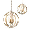 Load image into Gallery viewer, Modern Gold Cage Lamp-6
