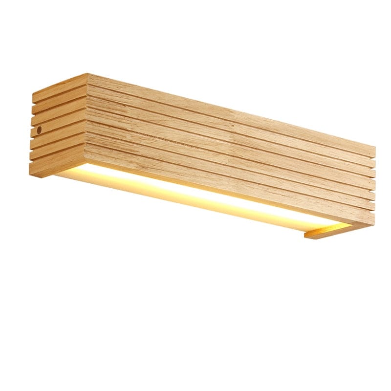 Modern LED wood wall light