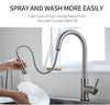 Load image into Gallery viewer, smart touch kitchen faucet with pull out sparyer-1