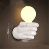 Modern Style Hands Wall Lamp