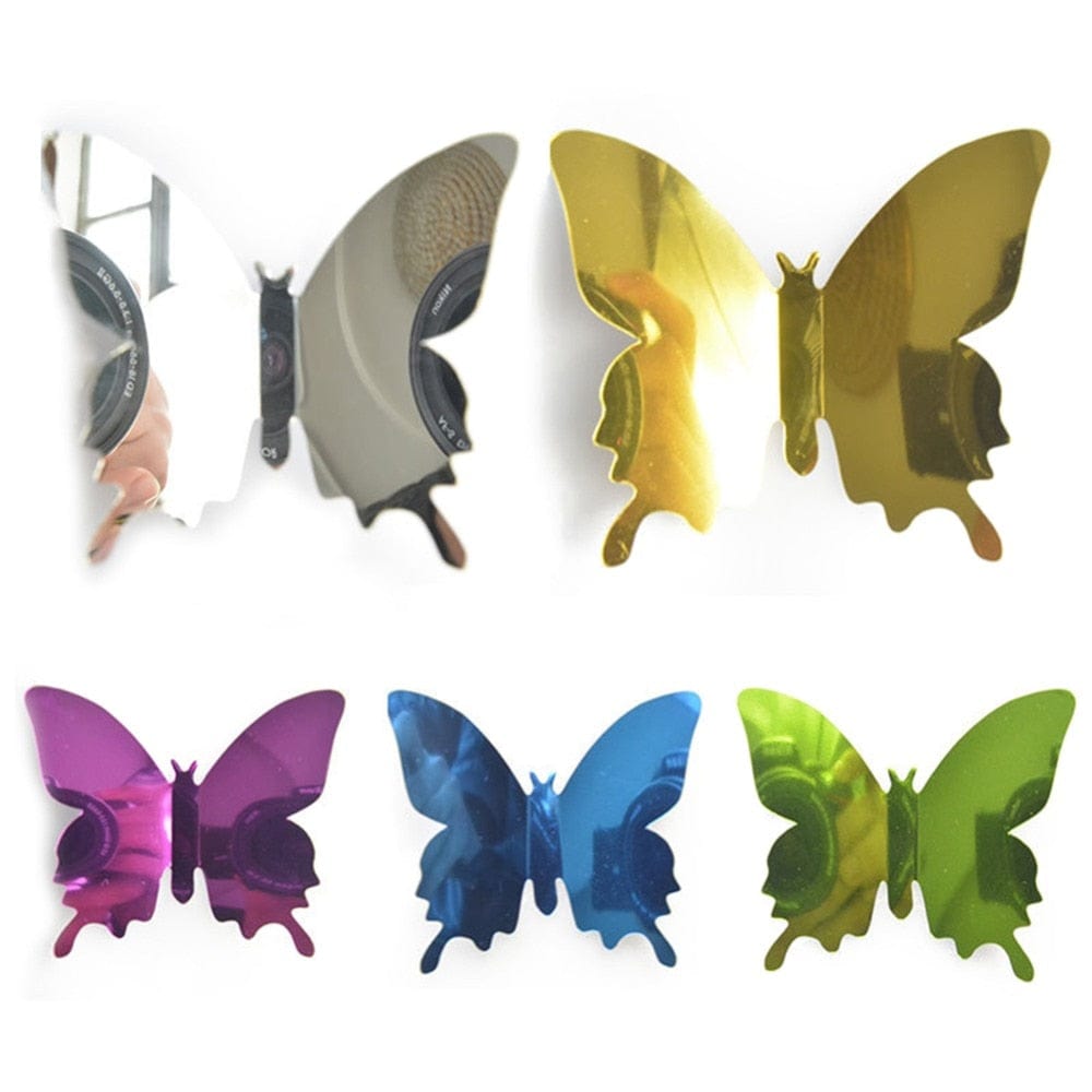 24pcs 3D Butterfly Wall Stickers