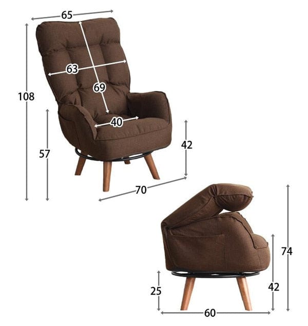 Contemporary Swivel Accent Arm Chair - Premium arm chair living room from 𝐵𝑒𝓈𝓉 𝒟𝑒𝒸𝑜𝓇𝓏 - Just $263.95! Shop now at 𝐵𝑒𝓈𝓉 𝒟𝑒𝒸𝑜𝓇𝓏