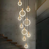 modern LED hanging ring lights