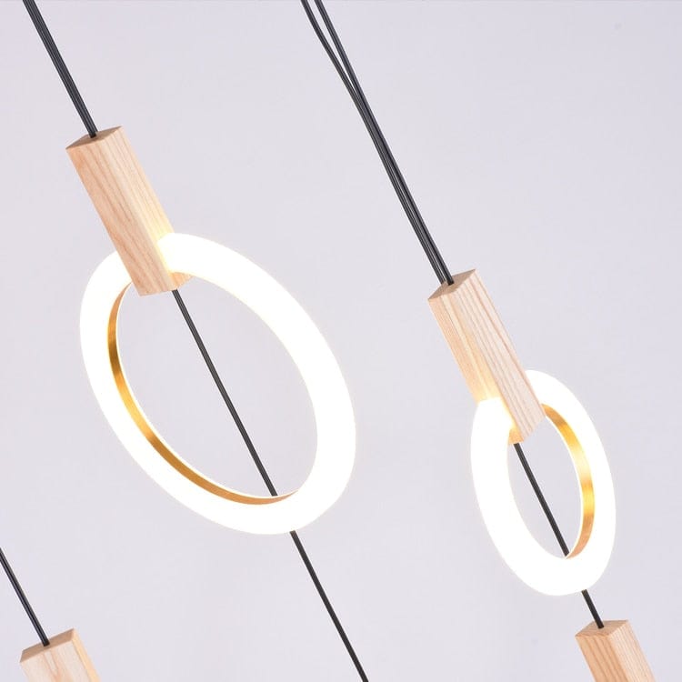 Modern LED Circles Chandelier - Premium  from 𝐵𝑒𝓈𝓉 𝒟𝑒𝒸𝑜𝓇𝓏 - Just $220.50! Shop now at 𝐵𝑒𝓈𝓉 𝒟𝑒𝒸𝑜𝓇𝓏
