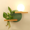 Style Planter Wall Lamp
