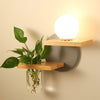 Load image into Gallery viewer, Wooden Wall Modern Lamp