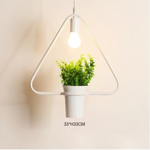 Pendant Shape Plant Lamp Design