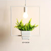 Flowervase Nordic Metal Plant Hanging Light
