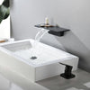 Load image into Gallery viewer, Waterfall Wall Mounted Black Faucet