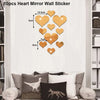 Load image into Gallery viewer, Gold Silver 3d Butterfly Mirror Wall Sticker