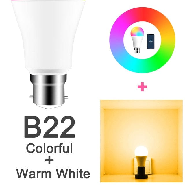 15W WiFi Smart Light Bulb - Premium  from 𝐵𝑒𝓈𝓉 𝒟𝑒𝒸𝑜𝓇𝓏 - Just $6.50! Shop now at 𝐵𝑒𝓈𝓉 𝒟𝑒𝒸𝑜𝓇𝓏