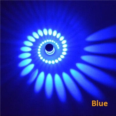 Blue Modern LED ceiling lighting