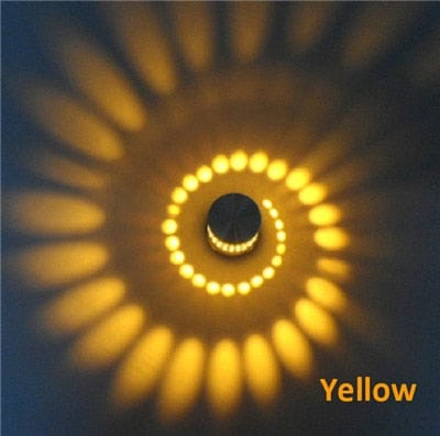 Yellow Modern LED ceiling lighting