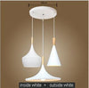 Load image into Gallery viewer, Dimensions of White Iron Pendant Light