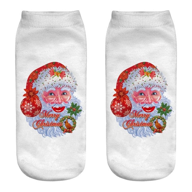 Cotton Christmas Socks