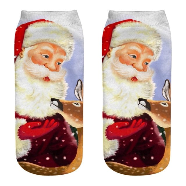 Cotton Christmas Socks