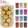 Christmas Colorful Ball Ornaments_34 Pcs - Premium  from 𝐵𝑒𝓈𝓉 𝒟𝑒𝒸𝑜𝓇𝓏 - Just $7.57! Shop now at 𝐵𝑒𝓈𝓉 𝒟𝑒𝒸𝑜𝓇𝓏