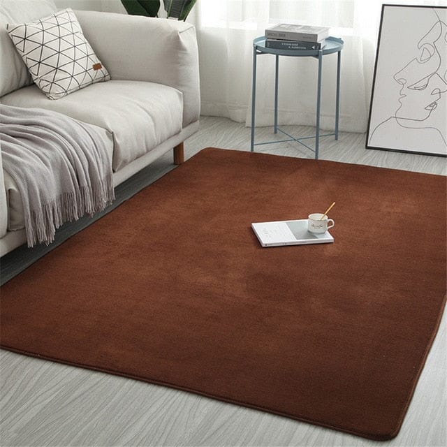 Coral Velvet Carpet