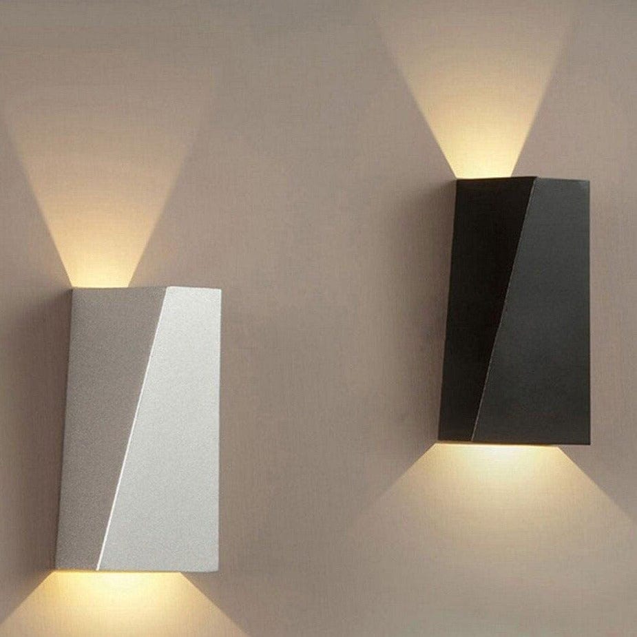 Modern Geometric LED wall light