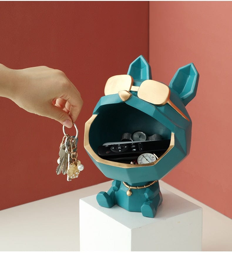 Cool dog With Open big mouth For Storage