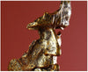 Head Face Bronze Statue Thinker