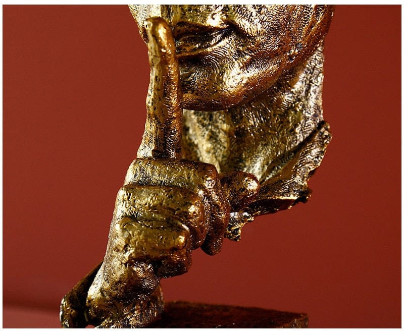 Head Face Bronze Statue Thinker - Premium  from 𝐵𝑒𝓈𝓉 𝒟𝑒𝒸𝑜𝓇𝓏 - Just $7.04! Shop now at 𝐵𝑒𝓈𝓉 𝒟𝑒𝒸𝑜𝓇𝓏
