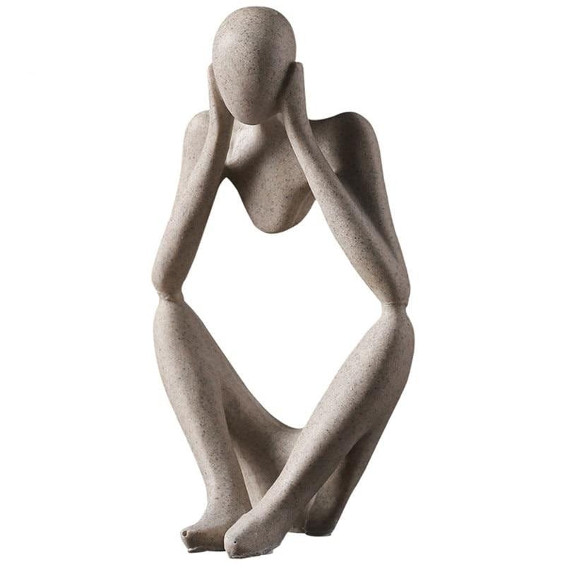 VILEAD Nordic Abasract Thinker Statue - Premium  from 𝐵𝑒𝓈𝓉 𝒟𝑒𝒸𝑜𝓇𝓏 - Just $19.90! Shop now at 𝐵𝑒𝓈𝓉 𝒟𝑒𝒸𝑜𝓇𝓏