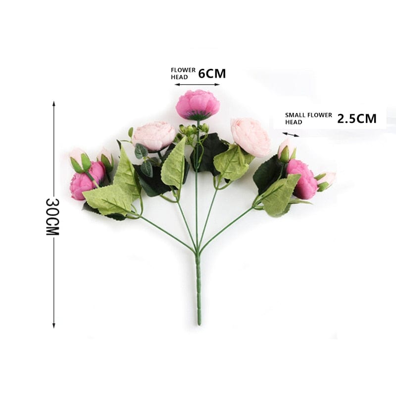 Fake Silk Flowers For Home Decoration - Premium  from 𝐵𝑒𝓈𝓉 𝒟𝑒𝒸𝑜𝓇𝓏 - Just $7203! Shop now at 𝐵𝑒𝓈𝓉 𝒟𝑒𝒸𝑜𝓇𝓏