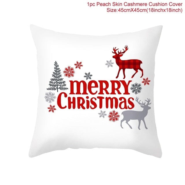 Christmas Pillow Covers Set of 4