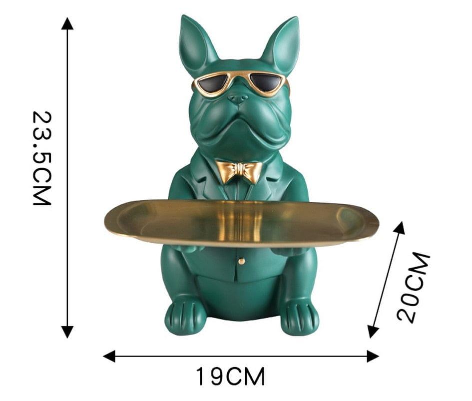 Cool Bulldog Statue For Table Decoration - Premium  from 𝐵𝑒𝓈𝓉 𝒟𝑒𝒸𝑜𝓇𝓏 - Just $60.76! Shop now at 𝐵𝑒𝓈𝓉 𝒟𝑒𝒸𝑜𝓇𝓏